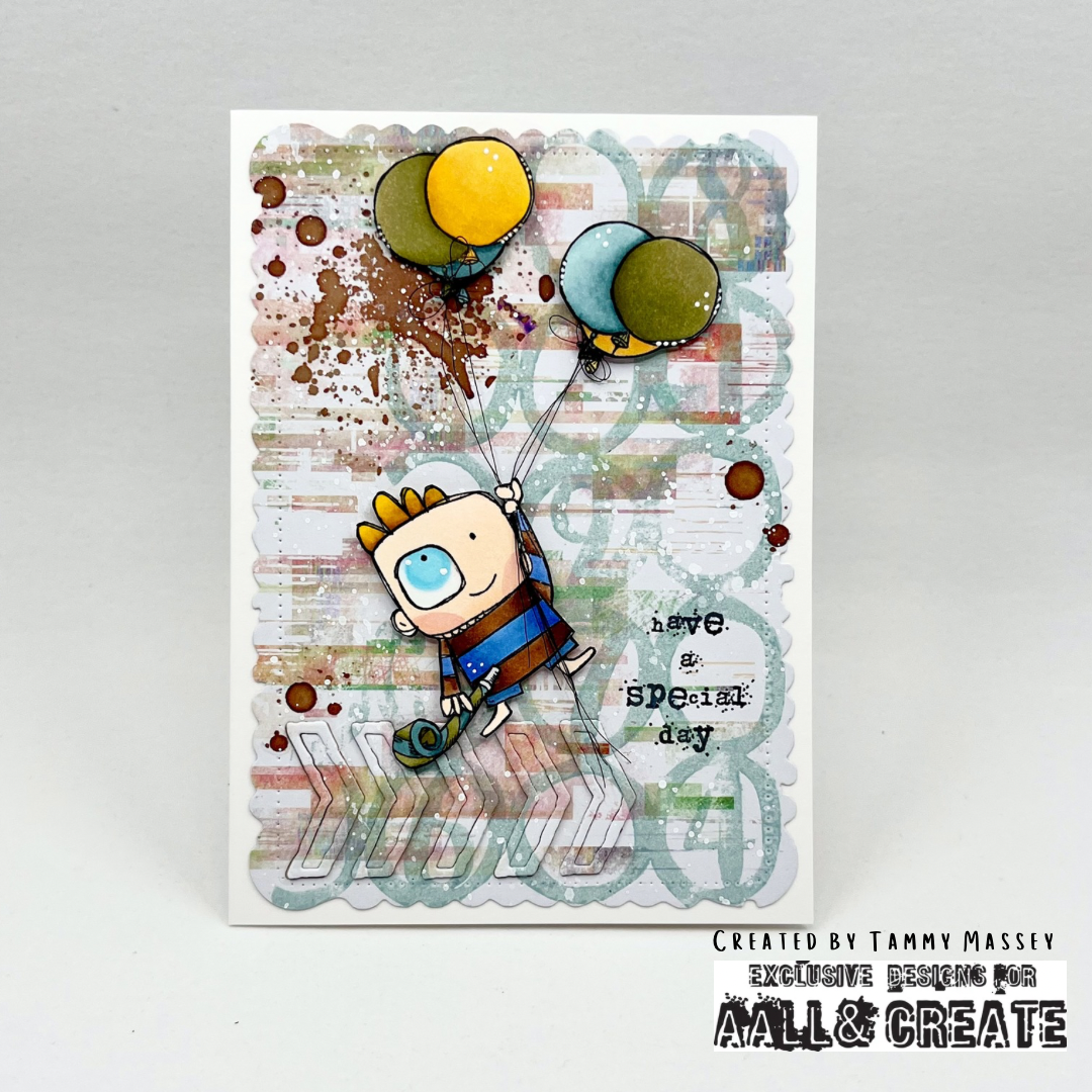 #965 - A7 Stamp Set - Happiness Floats
