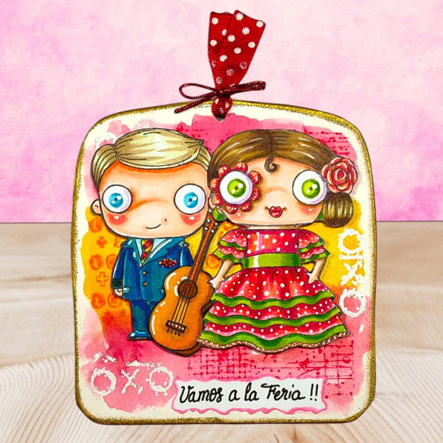 #876 - A7 Clear Stamp Set - Spain