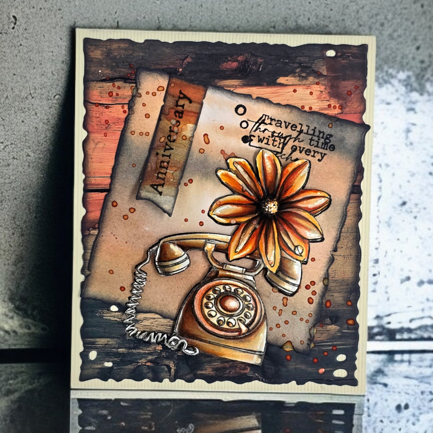 #25 - A4 Design Paper - Echoes of Yesteryear