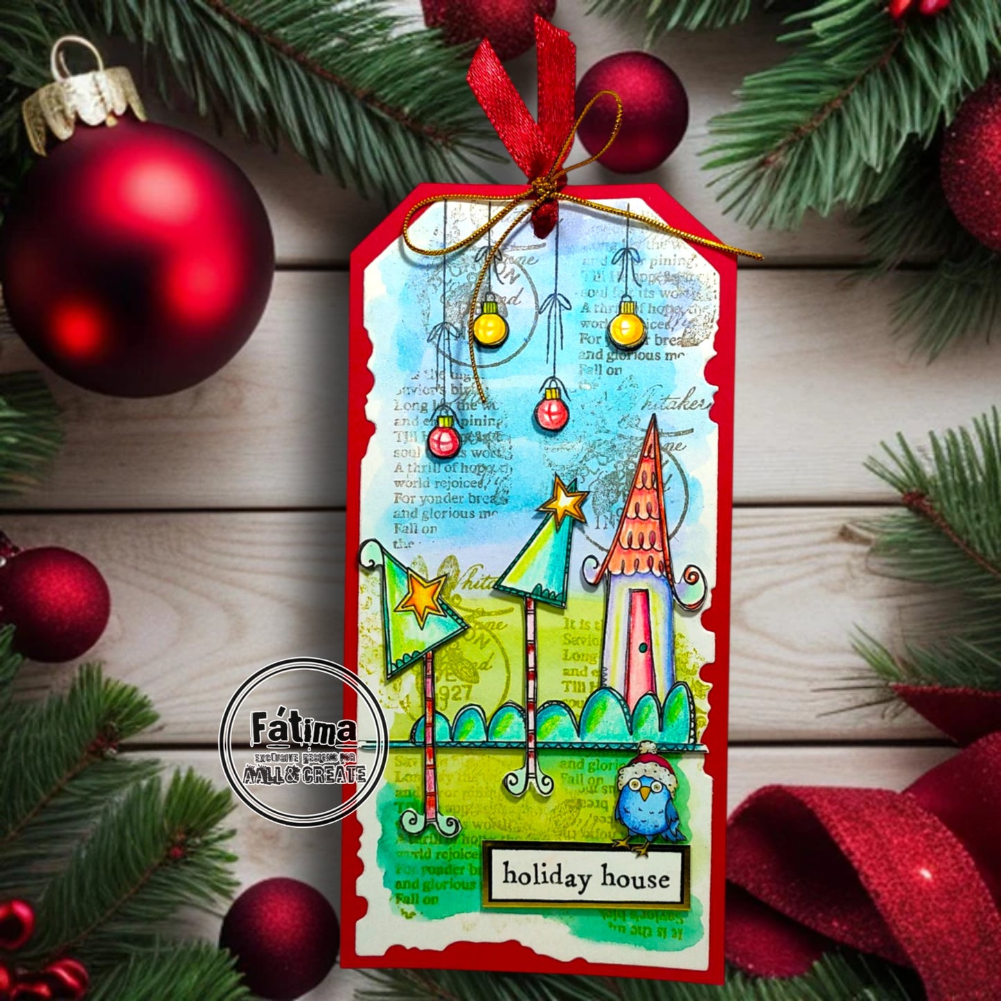 #TP-1316 - A7 Stamp Set - Holiday House
