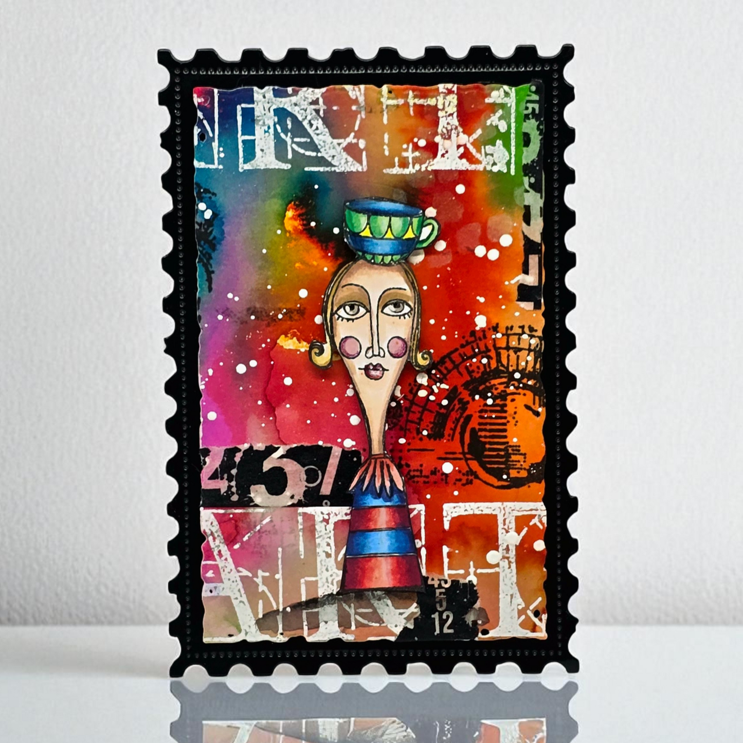 #406 - A6 Clear Stamp Set - Housewives