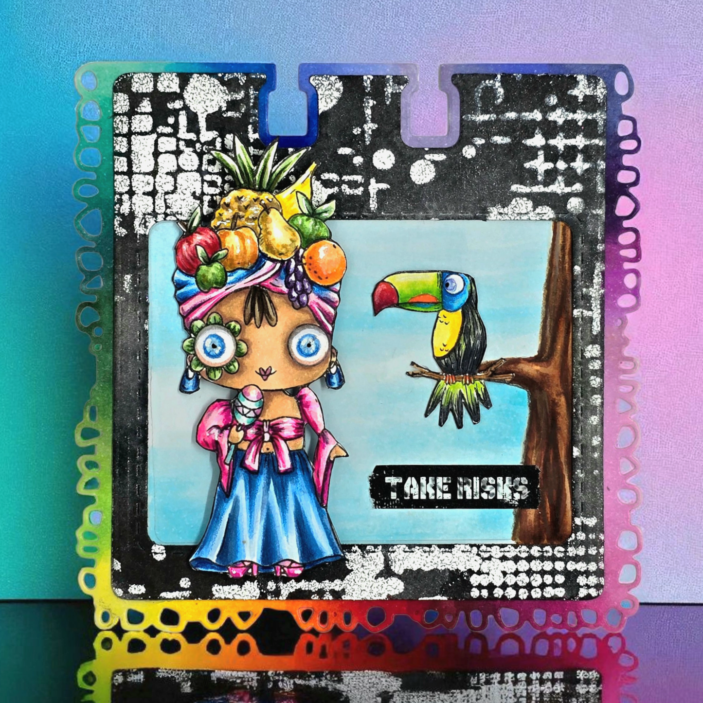 #TP-1278 - A7 Stamp Set - Samba Time