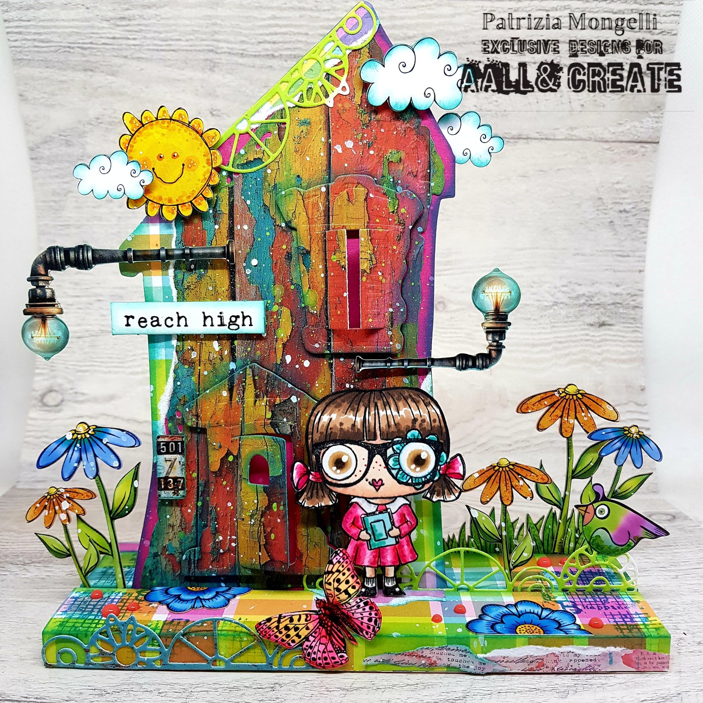 #TP-1287 - A7 Stamp Set - School Daze