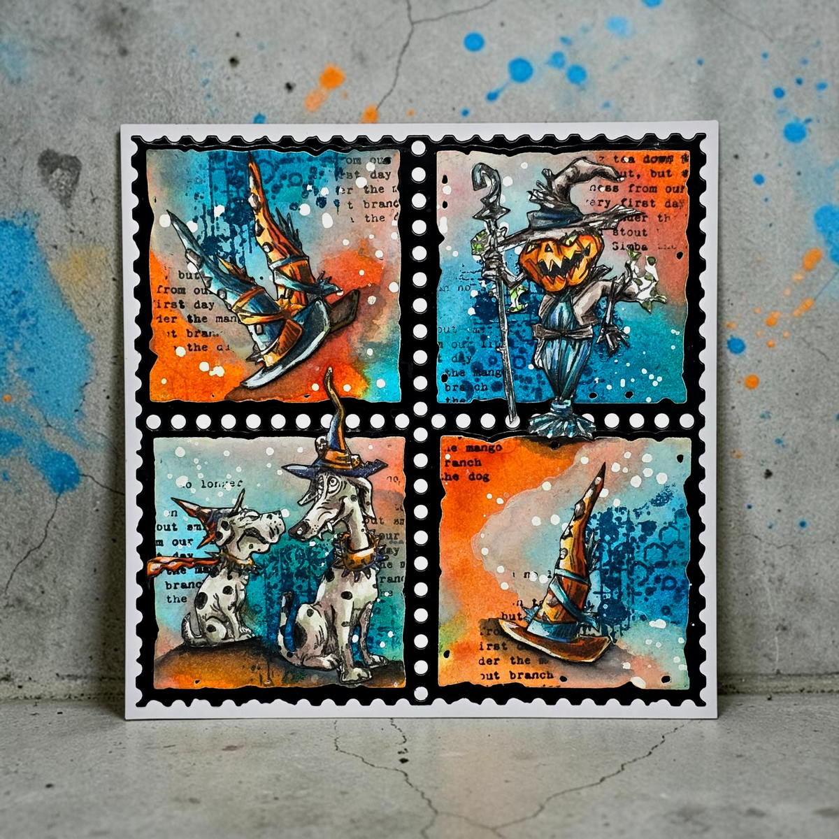 TP-1507 - A6 Stamp Set - Scarecrow Hollow