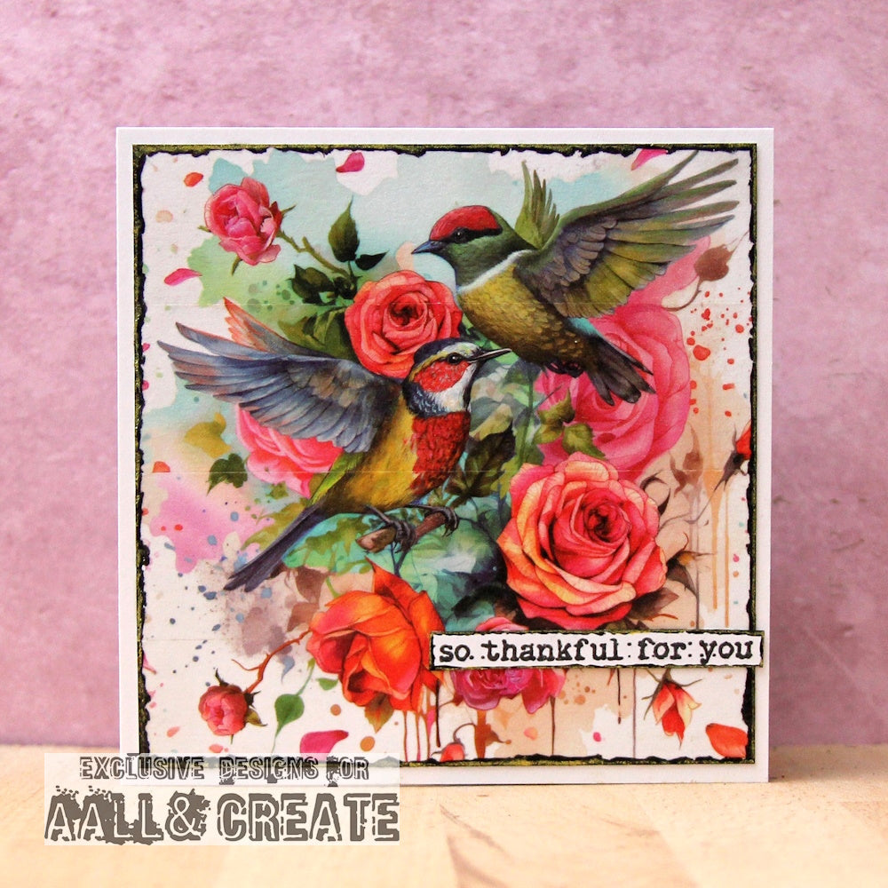 #100 - Washi Tape - Fly Away Petal (Layer-It-Up!)
