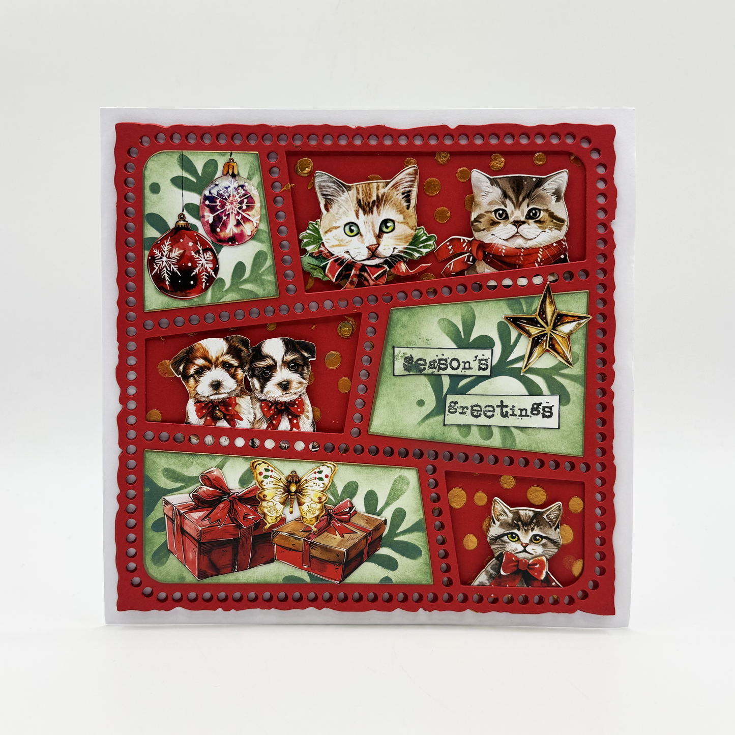 EP-68 - A6 Ephemera Die-Cuts - Doggos Ho-Ho