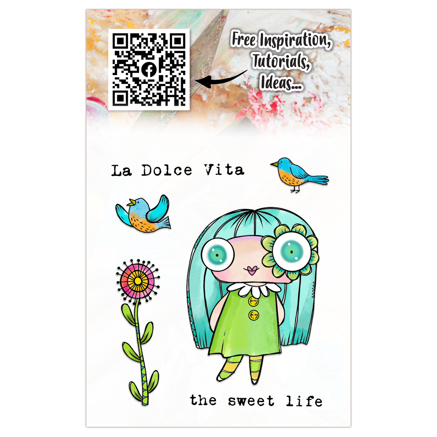 #1133 - A7 Stamp Set - La Dolce Vita