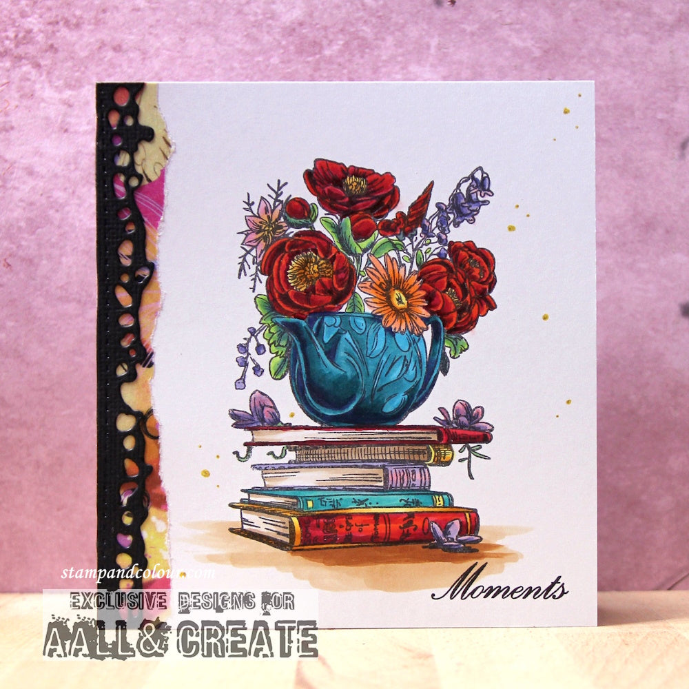 #1150 - A7 Stamp Set - Fresh Flowers Lover