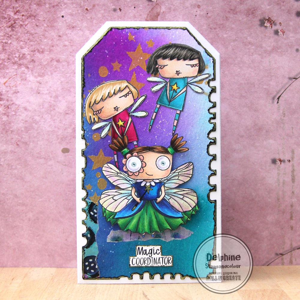 Janet Klein Magical Fleur Stamp Bundle