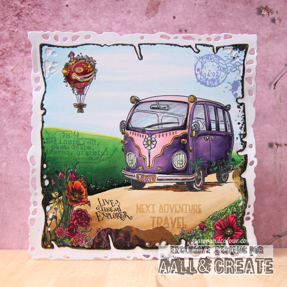 4 x A8 Stamps - Bundle 1 - April 2024
