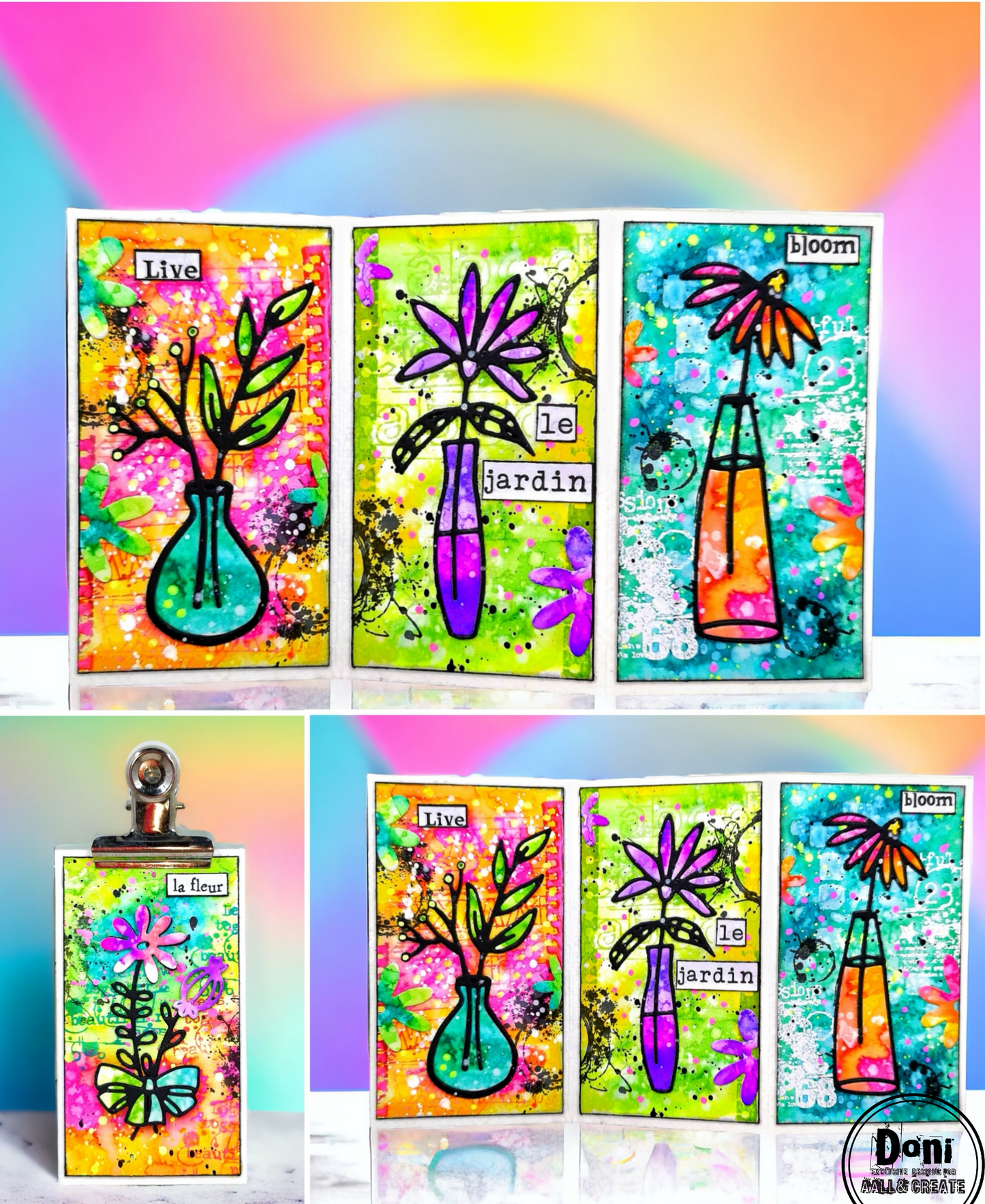 Die-cutting Dies COMPLETE July 2024 Bundle By Janet Klein