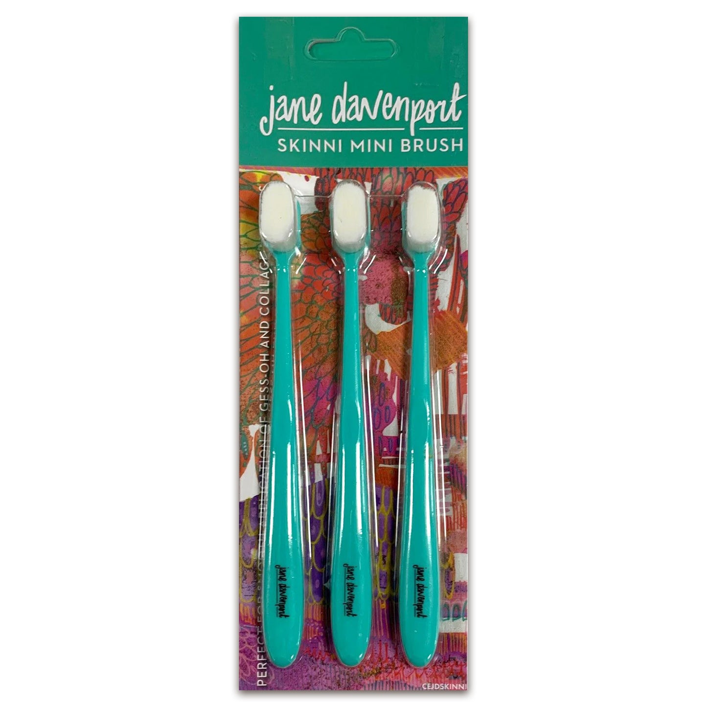 Creative Expressions Jane Davenport Skinni Mini Brush Set Of 3