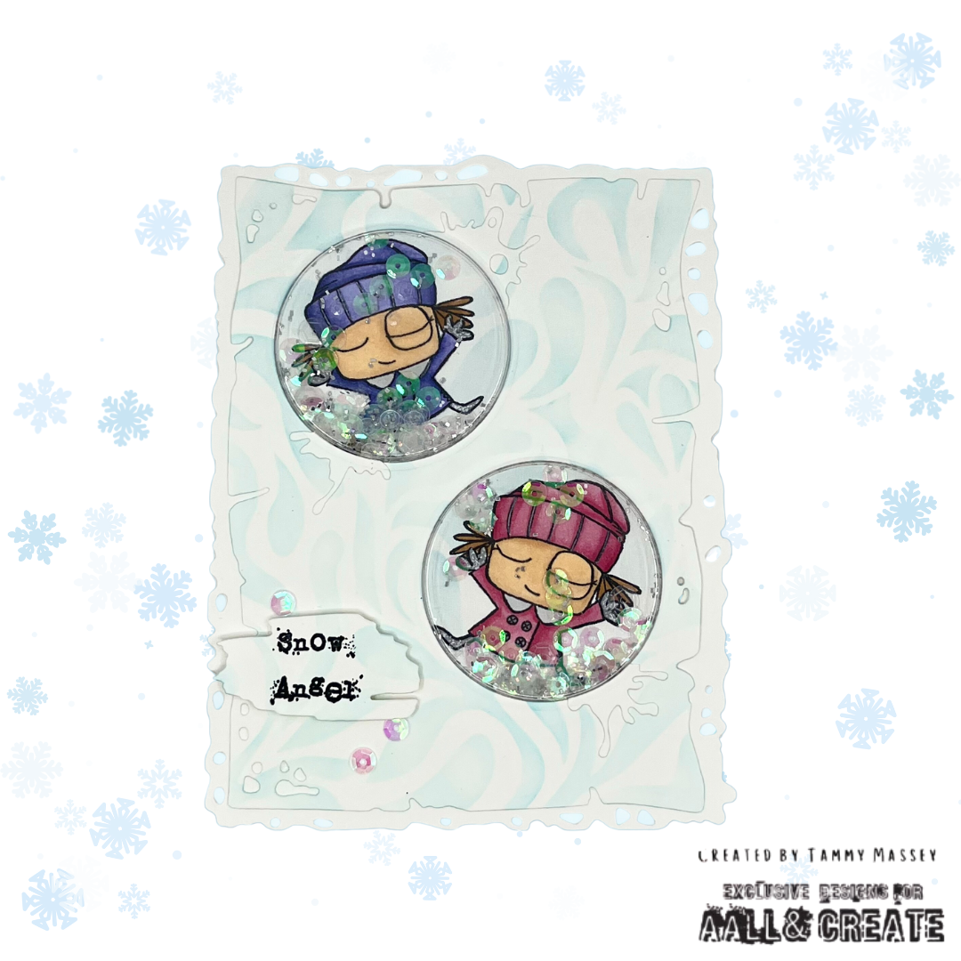 TP-943 - A7 Stamp Set - Snow Angel