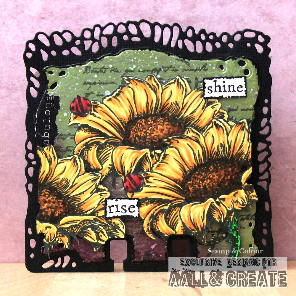 #1250 - A6 Stamp Set - Sunny Splash