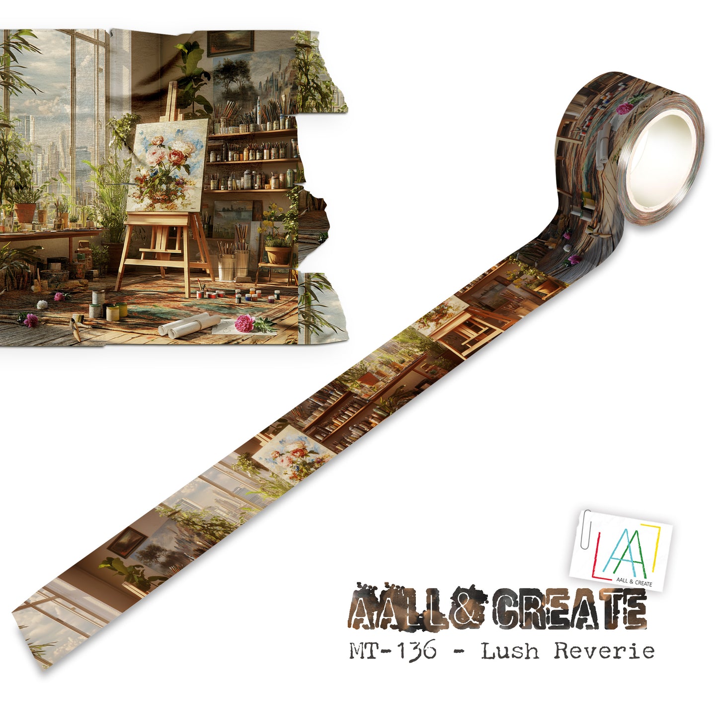 #MT-136 - Washi Tape - Lush Reverie (Layer-It-Up!)