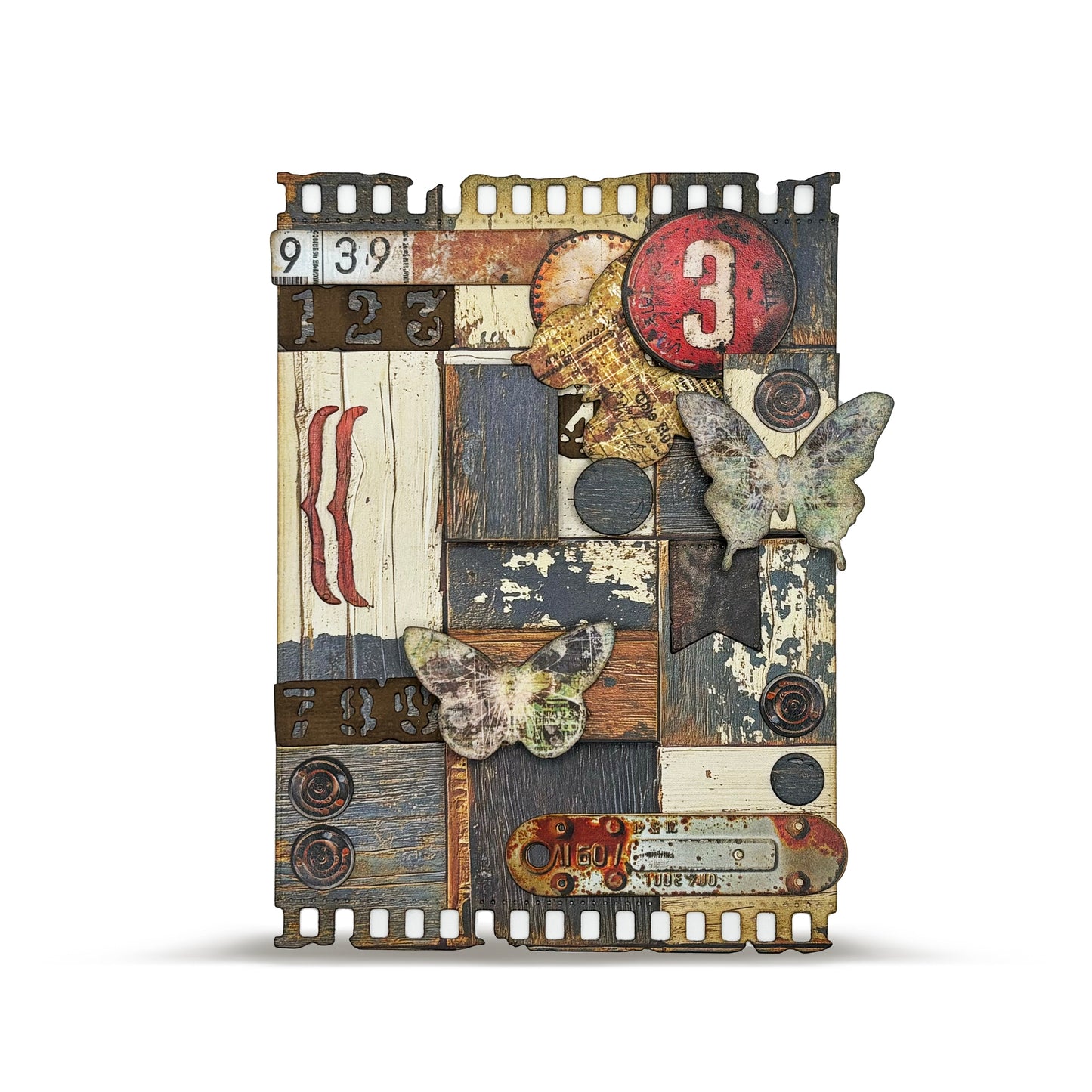 Distressed Textures Paper Bundle