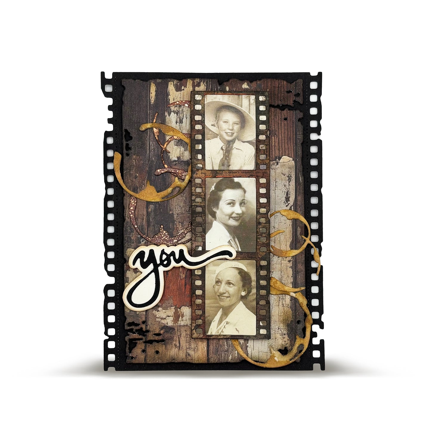 #91 - Die-Cutting Die Set - Film Drip