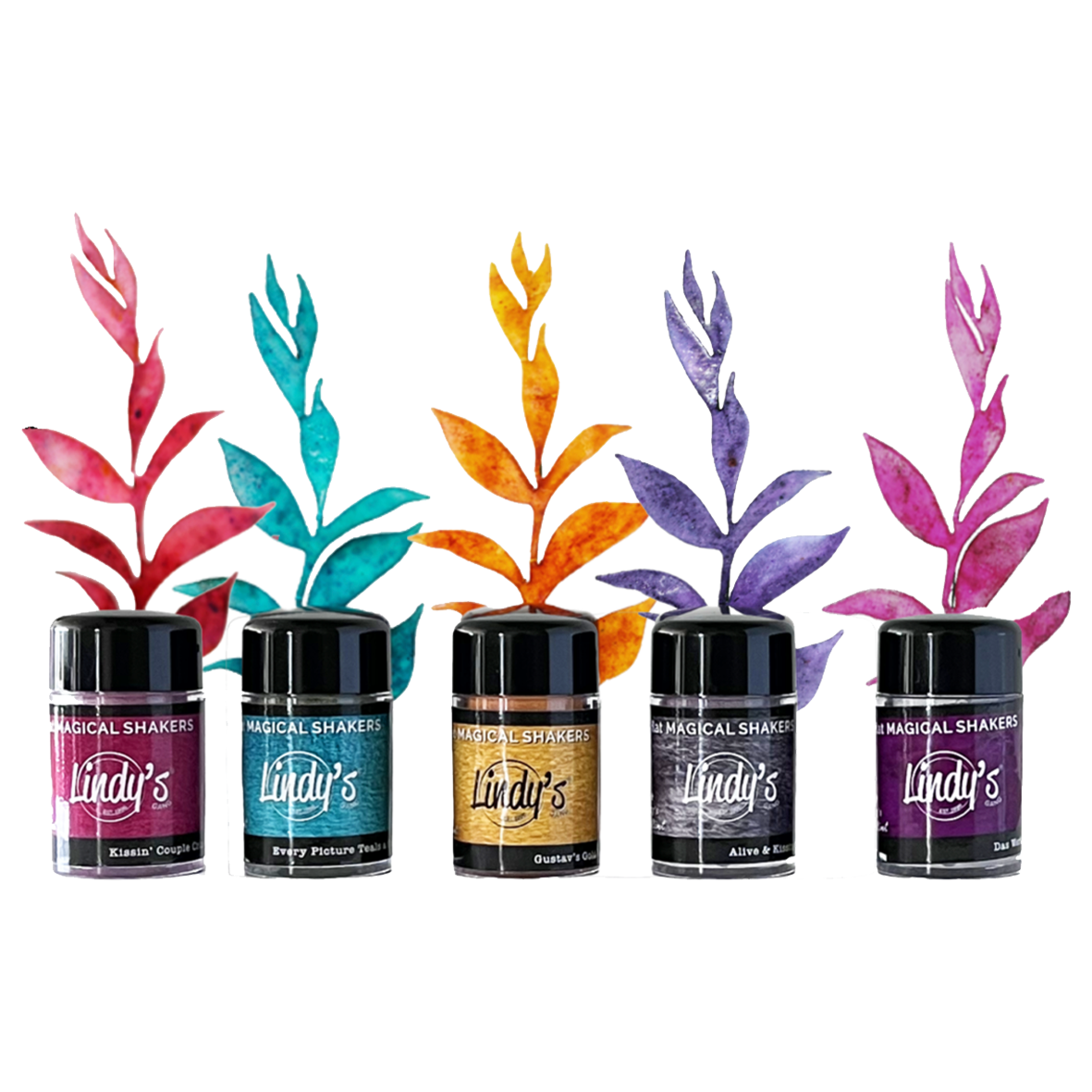 Lindy's Gang Painter's Palette Kissing Klimt Flat Magical Shakers