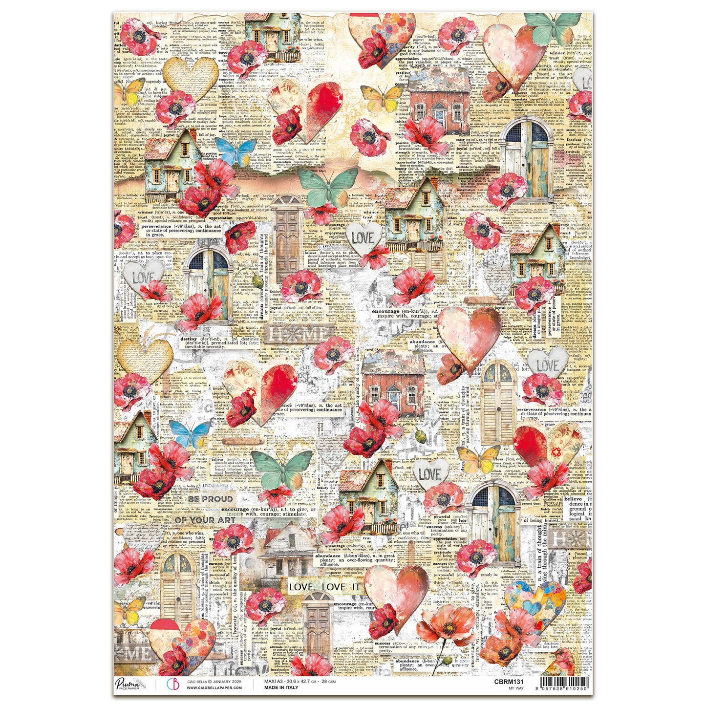 Ciao Bella Majestic Dream Rice Paper A3 My Way (1pc)