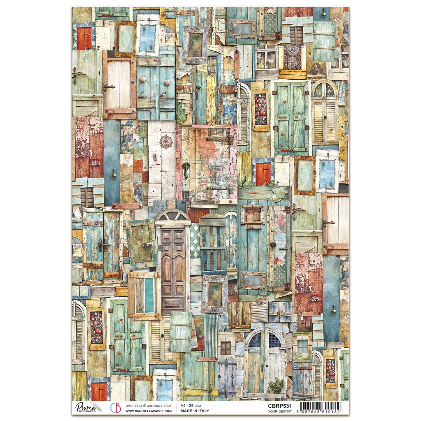 Ciao Bella Majestic Dream Rice Paper A4 Your Destiny (1pc)