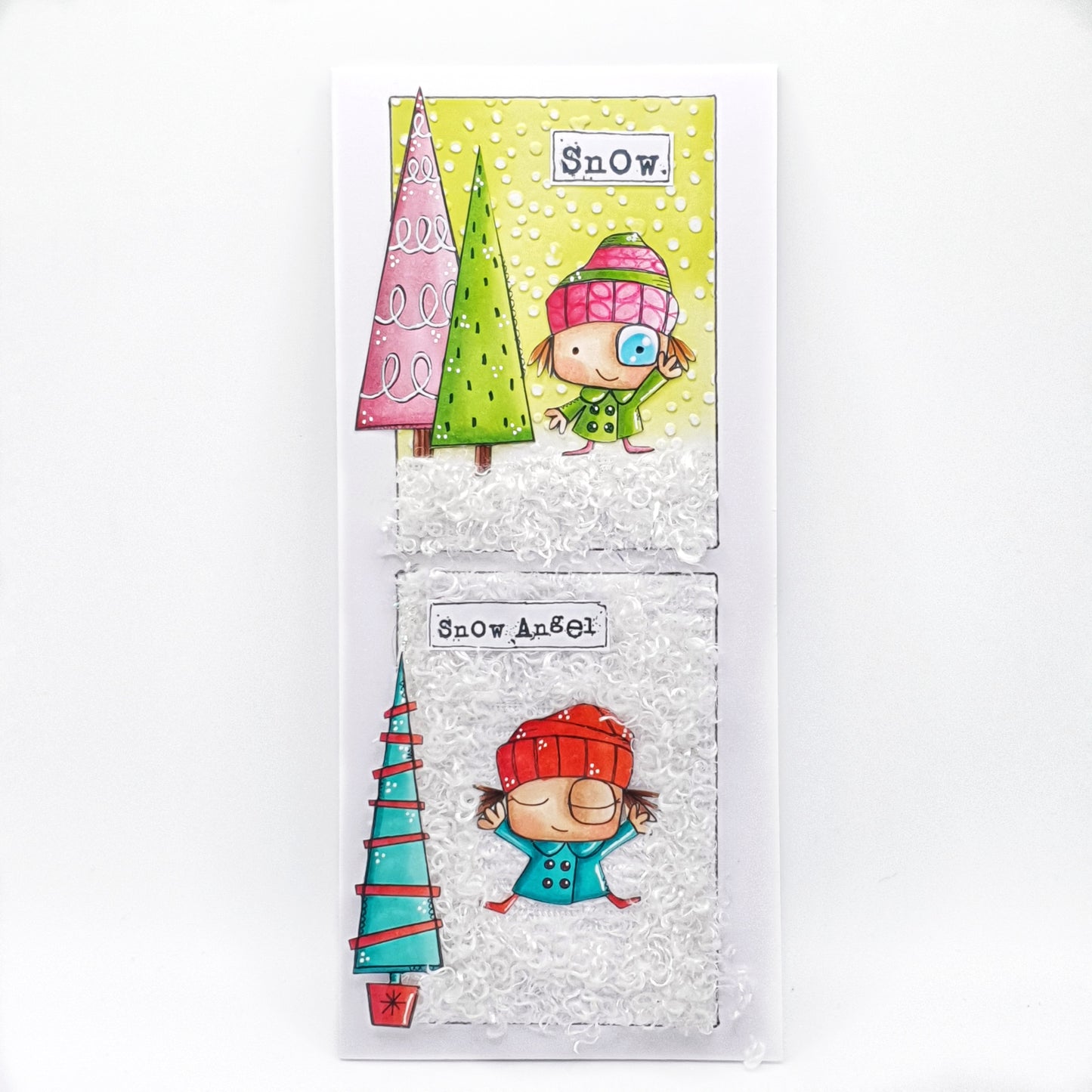 #949 - A6 Stamp Set - Peace Trees
