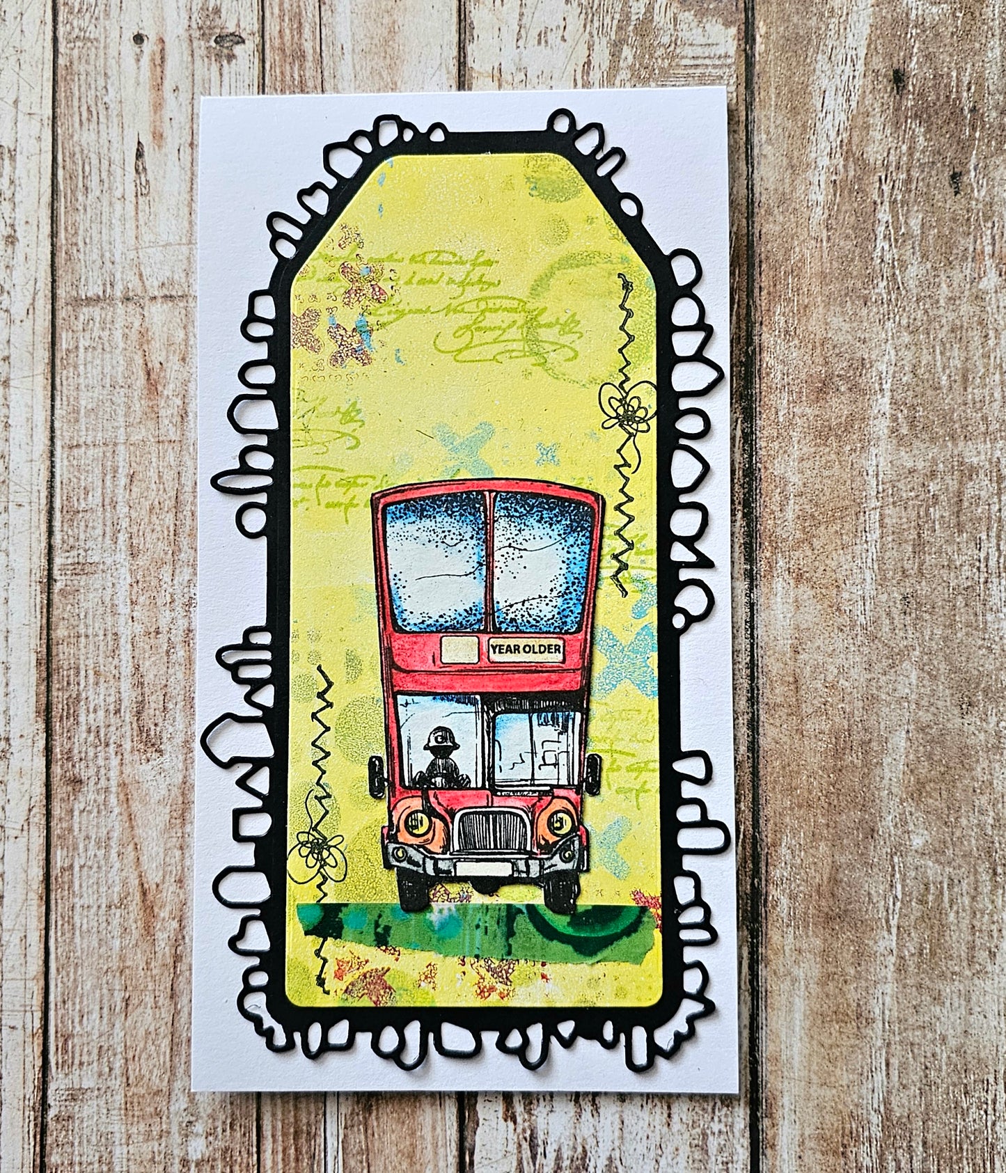 #1000 - A6 Stamp Set - All Aboard