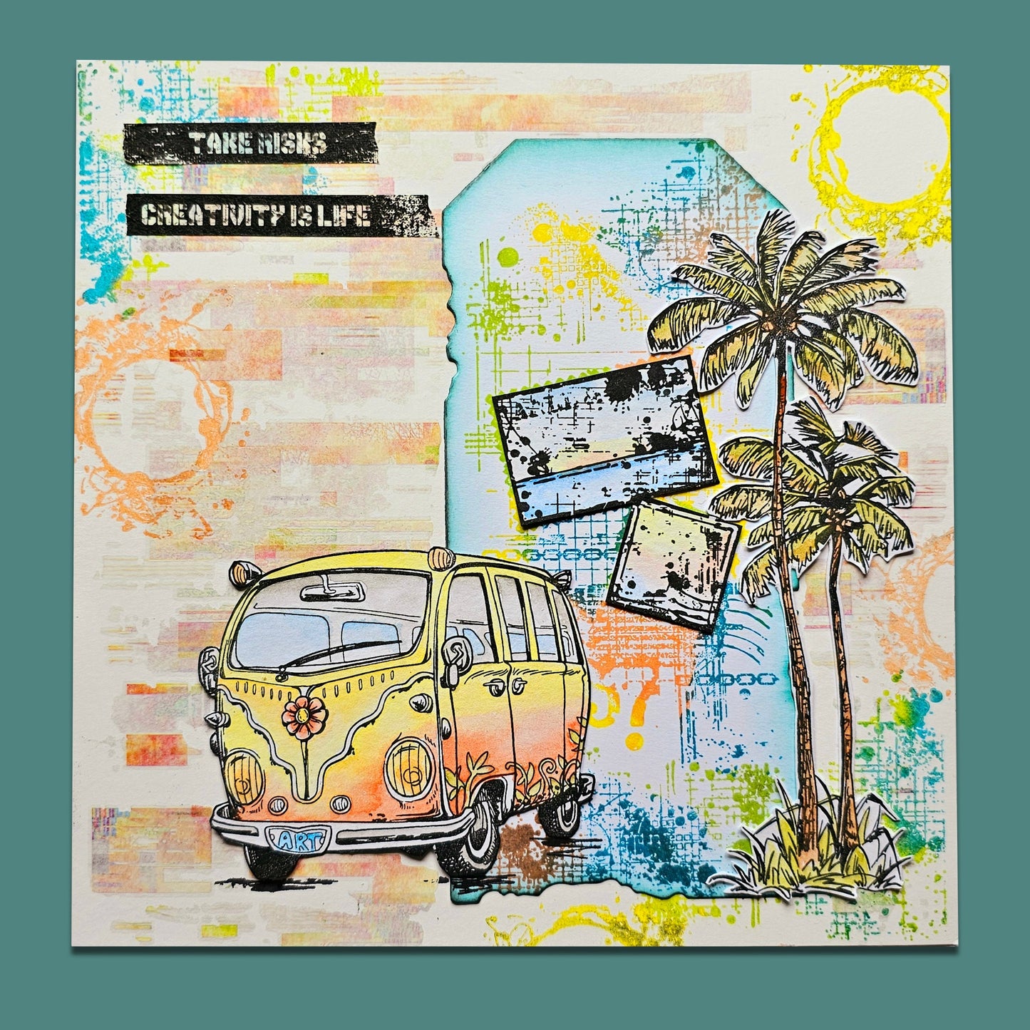 4 x A8 Stamps - Bundle 2 - April 2024