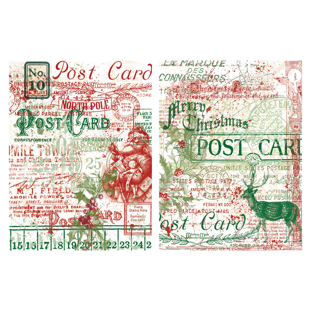 Simple Stories Simple Vintage Dear Santa Rub-ons