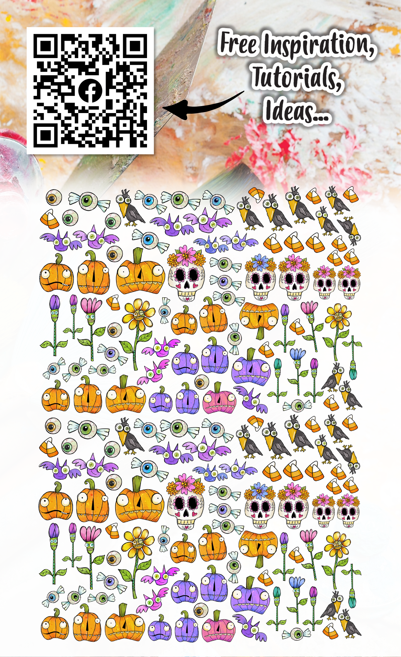 EP-21 - Ephemera Die-Cuts - Pumps & Skullz