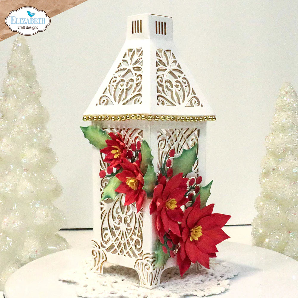 Elizabeth Craft Designs Festive Holly - Die Festive Lantern