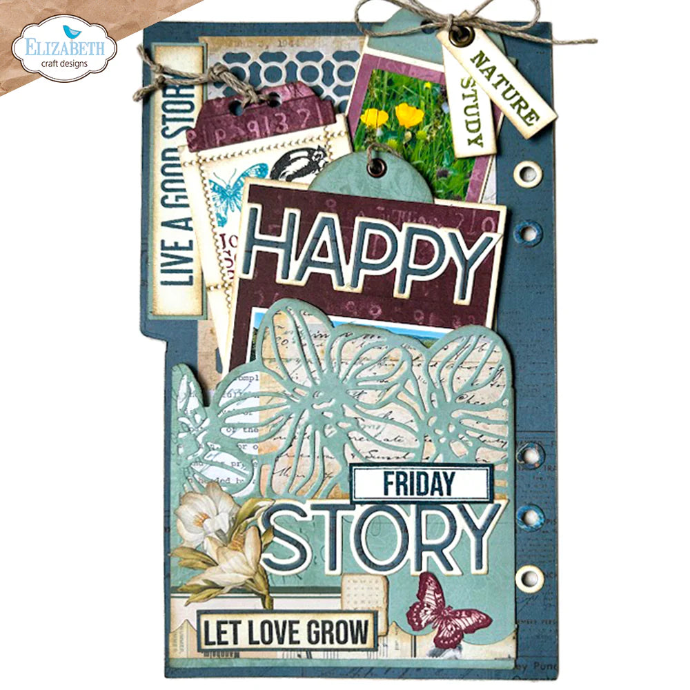 Elizabeth Craft Designs Bonanical Blend Stamp Bundle - Ships from 28th August