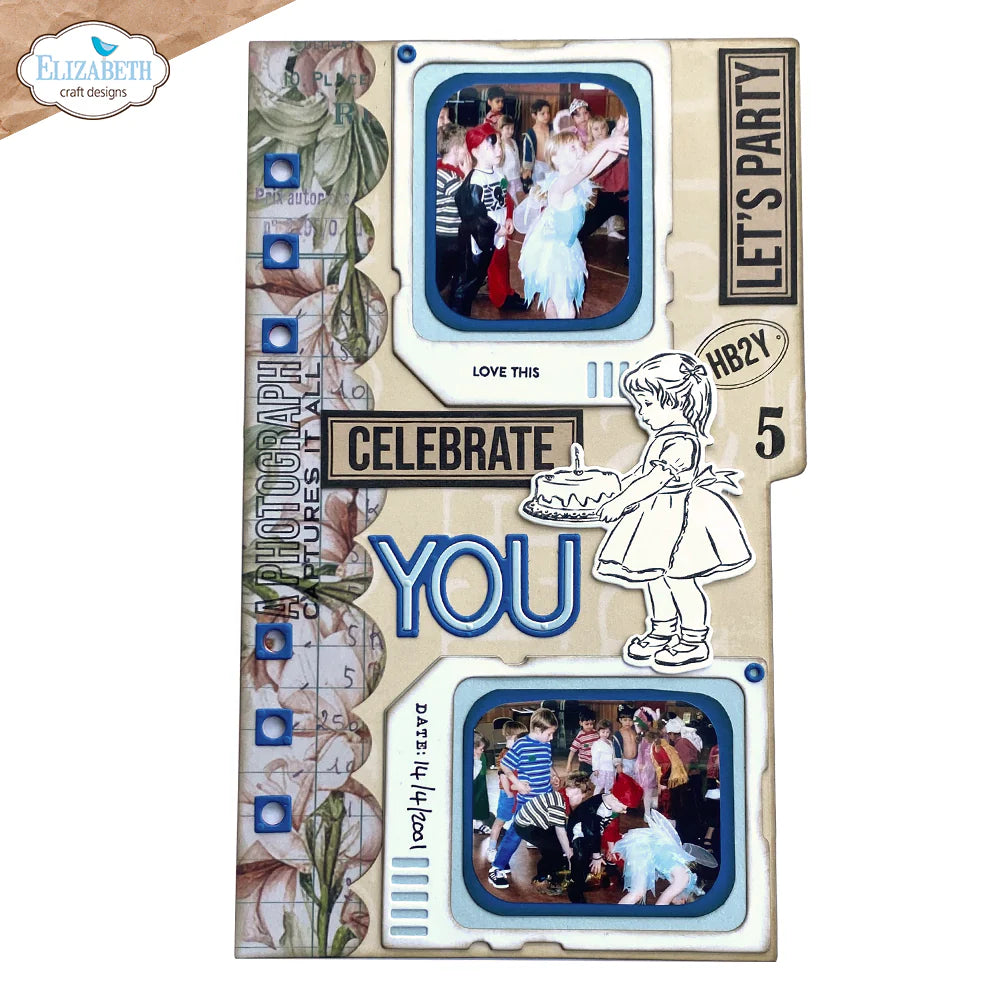 Elizabeth Craft Designs Bonanical Blend Stamp Bundle - Ships from 28th August