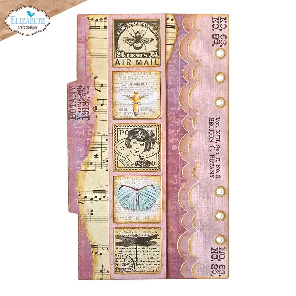 Elizabeth Craft Designs Bonanical Blend Stamp Bundle - Ships from 28th August