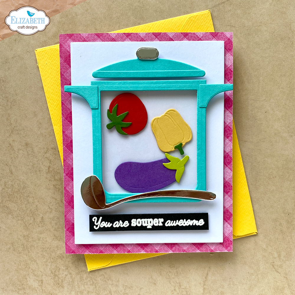 Elizabeth Craft Designs Living it Up - Die Cooking Pot