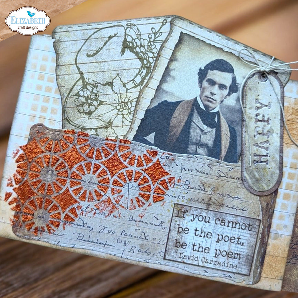 Elizabeth Craft Designs Golden Season - Die Build a Journal