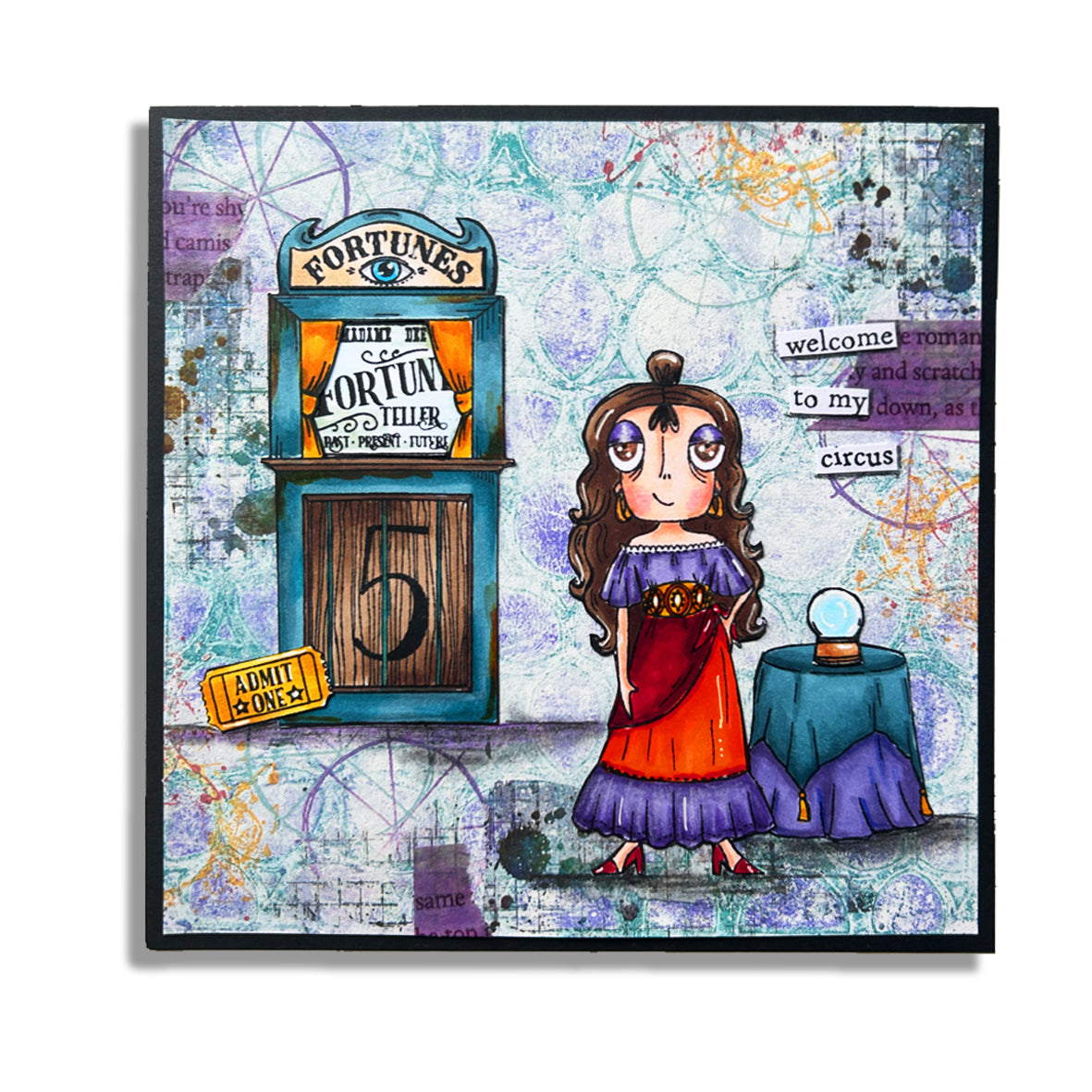 Janet Klein October 2024 Stamps Bundle - 7 Stamps