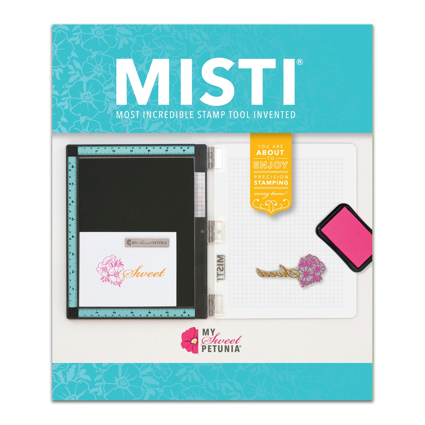 My Sweet Petunia Teal Original MISTI