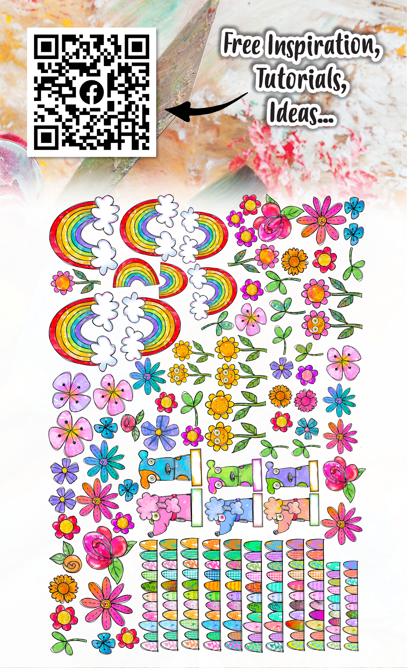 EP-38 - Ephemera Die-Cuts - Dream Drops