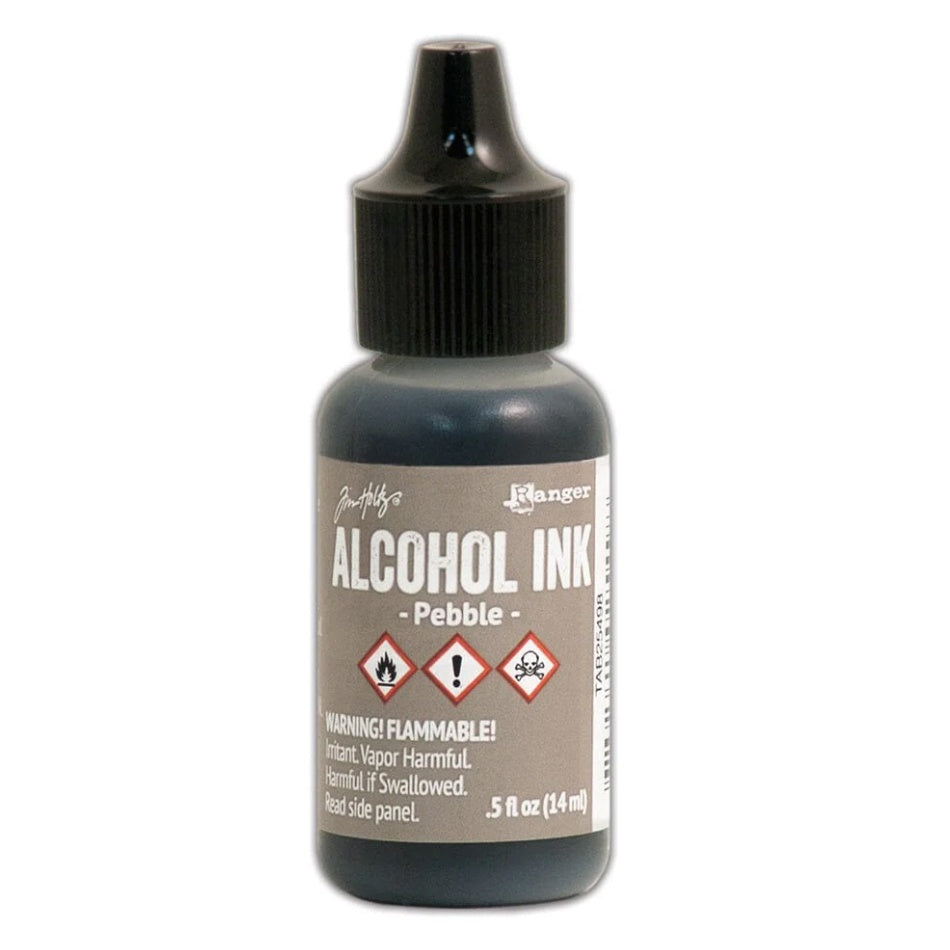 Ranger Tim Holtz Alcohol Ink .5oz - Pebble
