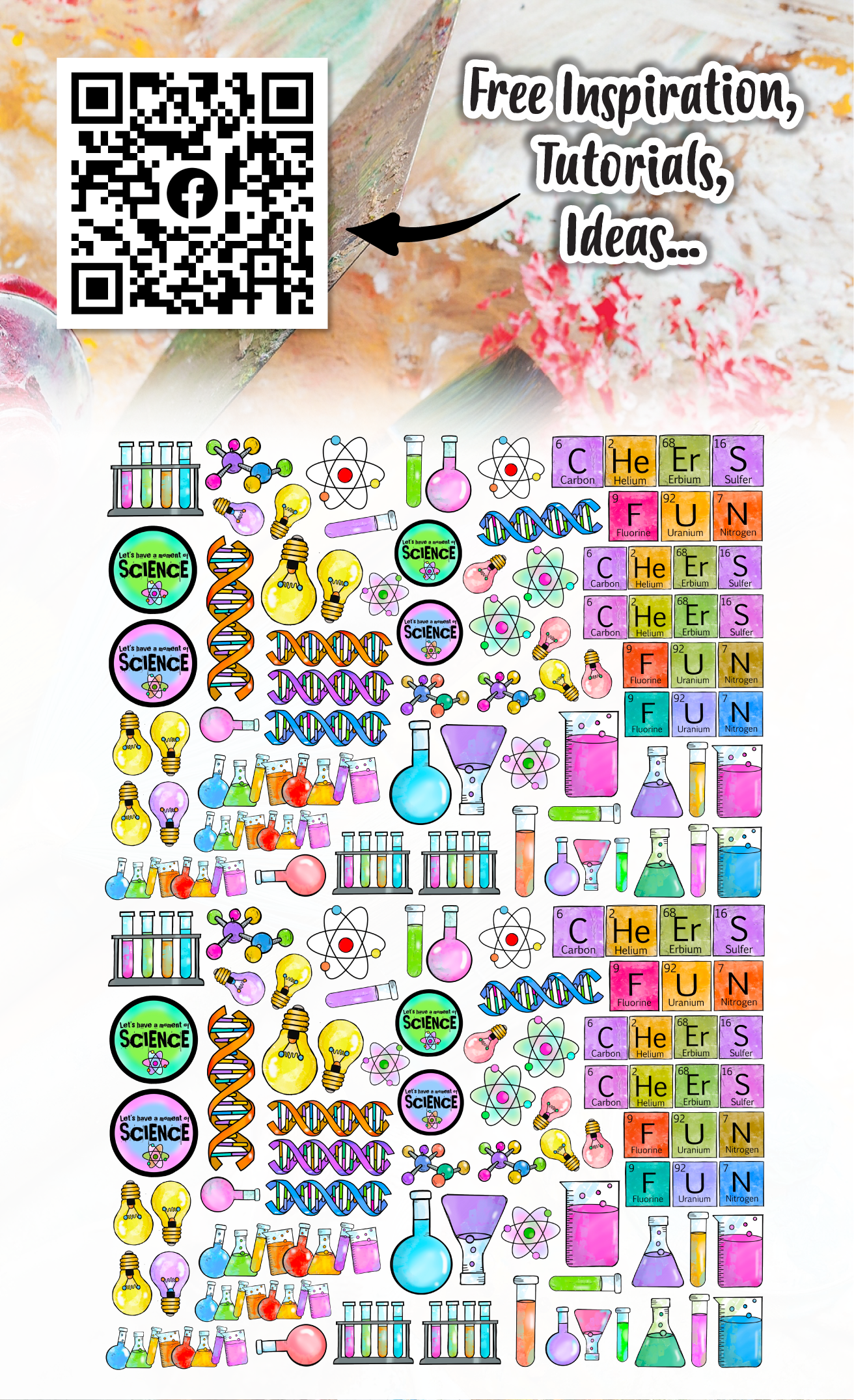 EP-39 - Ephemera Die-Cuts - Mad Scientist