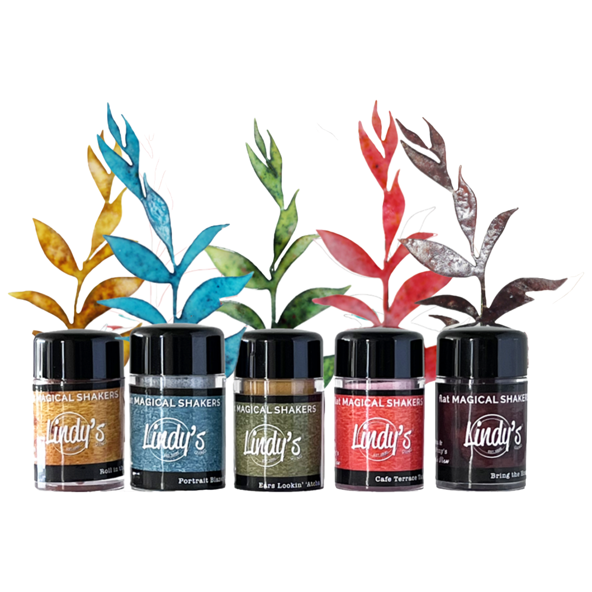 Lindy's Gang Painter's Palette Vinny's View Flat Magical Shakers