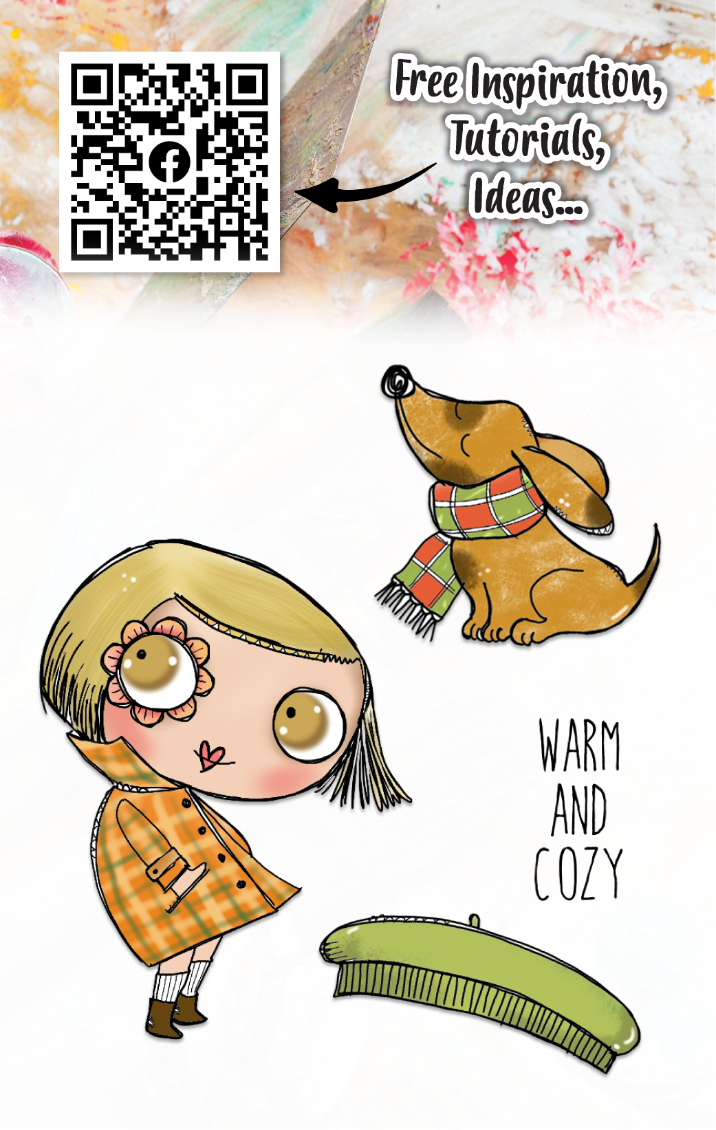 #426 - A7 Clear Stamp Set - Warm & Cosy