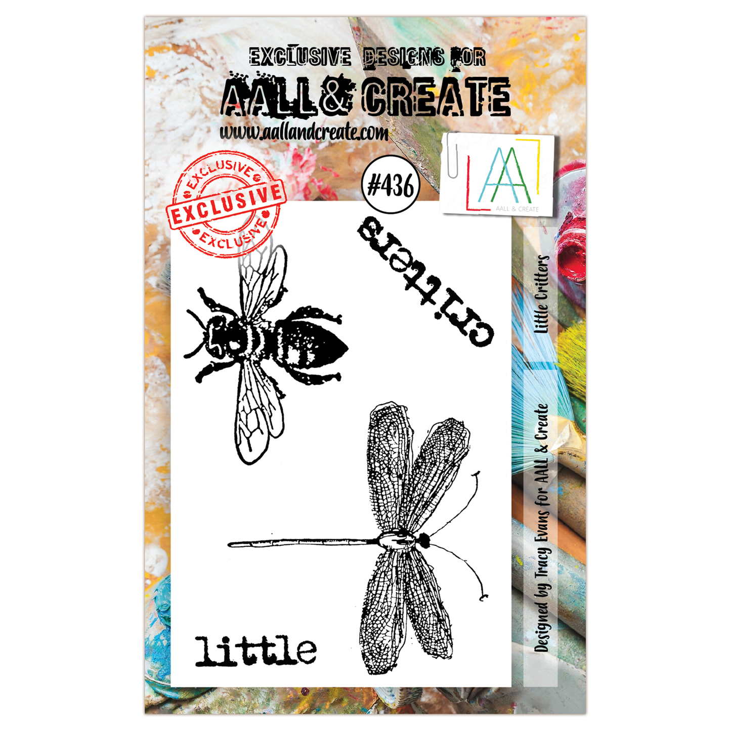 #436 - A7 Clear Stamp Set - Little Critters