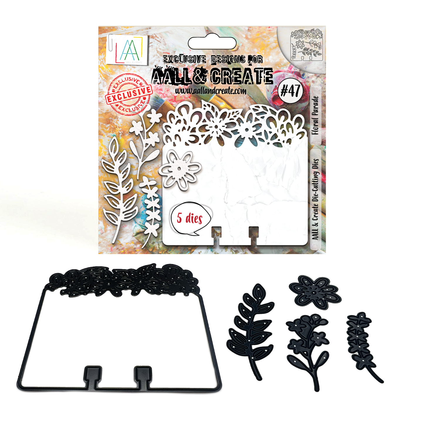 #47 - MemoryDex Die-Cutting Die Set - Floral Parade