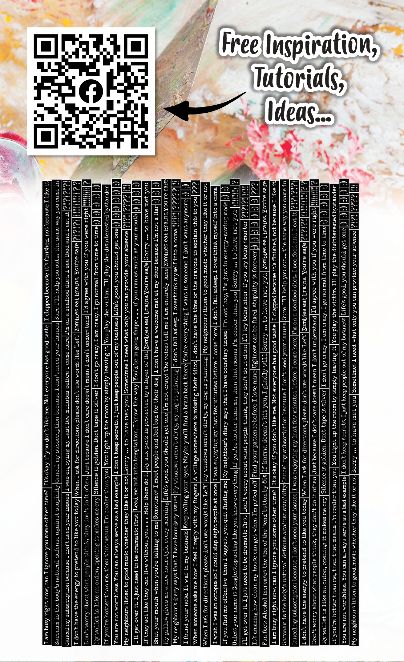 EP-48 - A6 Ephemera Die-Cuts - Amusing Cuts