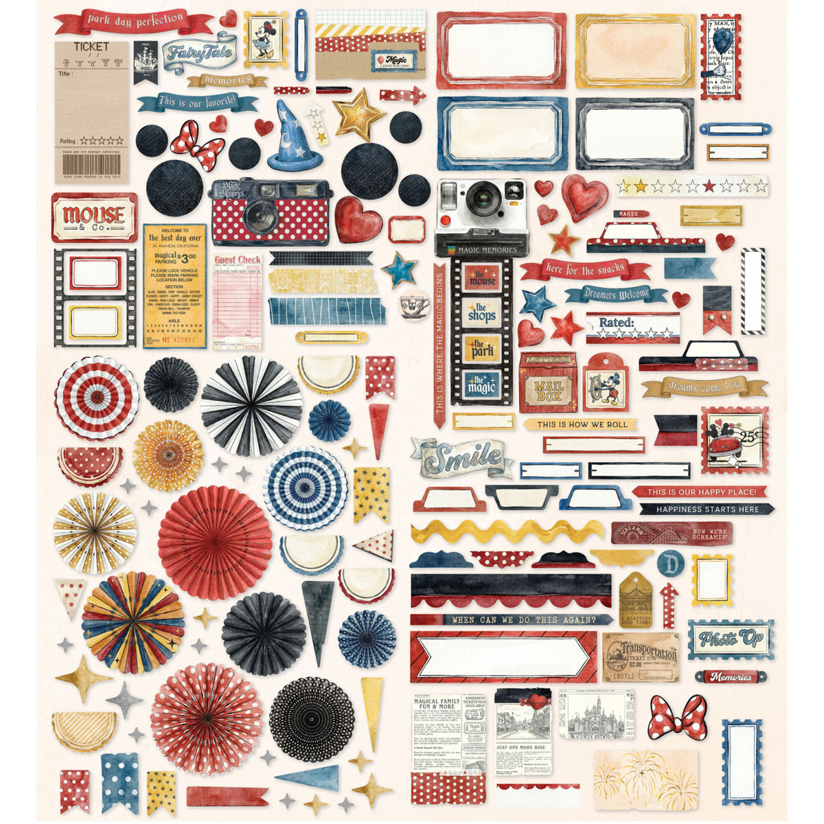 49 And Market Mouse & Co. Die-Cut Elements by Michelle Coleman