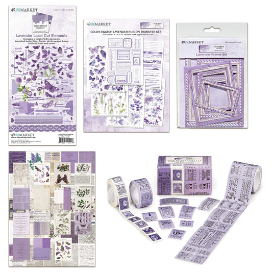49 And Market Color Swatch Lavender Collection