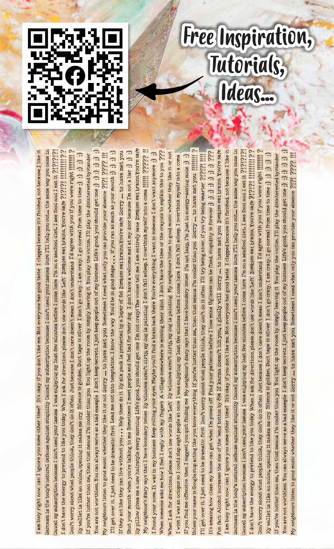 EP-49 - Ephemera Die-Cuts - Funny Bone Funnies