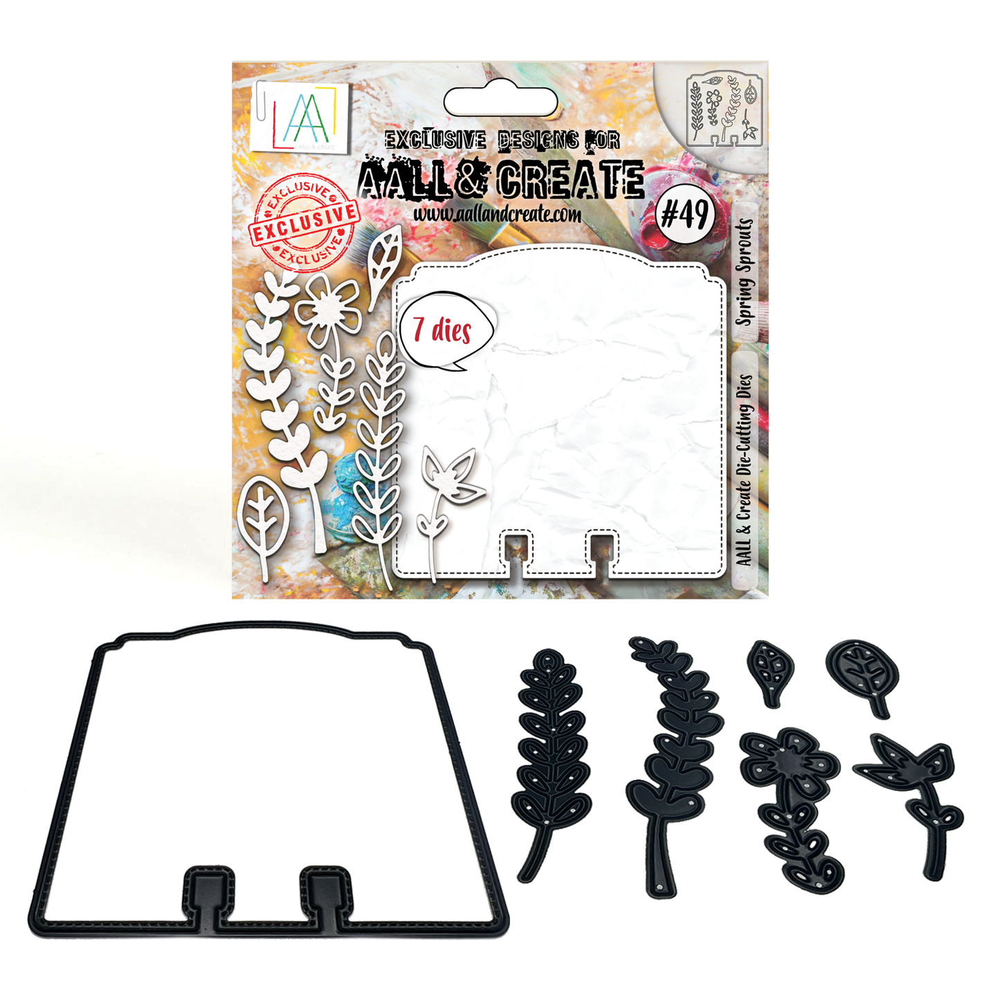 #49 - MemoryDex Die-Cutting Die Set - Spring Sprouts