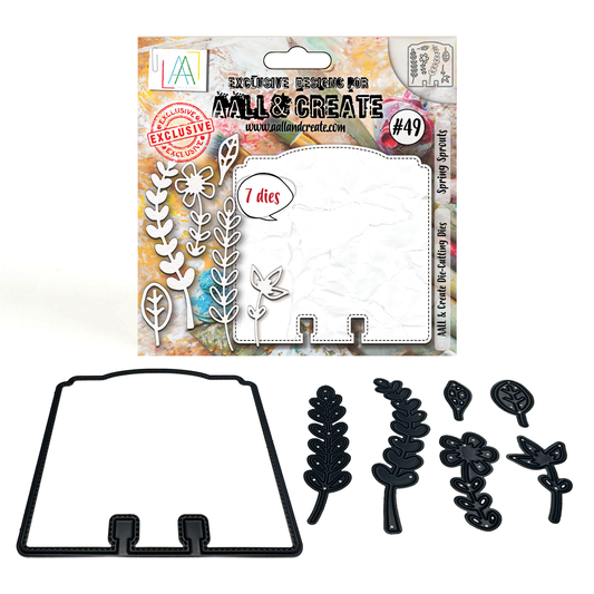 #49 - MemoryDex Die-Cutting Die Set - Spring Sprouts